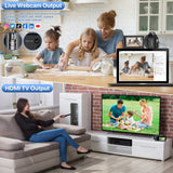 ALSONE Video Camera Camcorder FHD 1080P 24MP 16X Zoom Black Model 201LM with Microphone, Remote Control & 2 Batteries